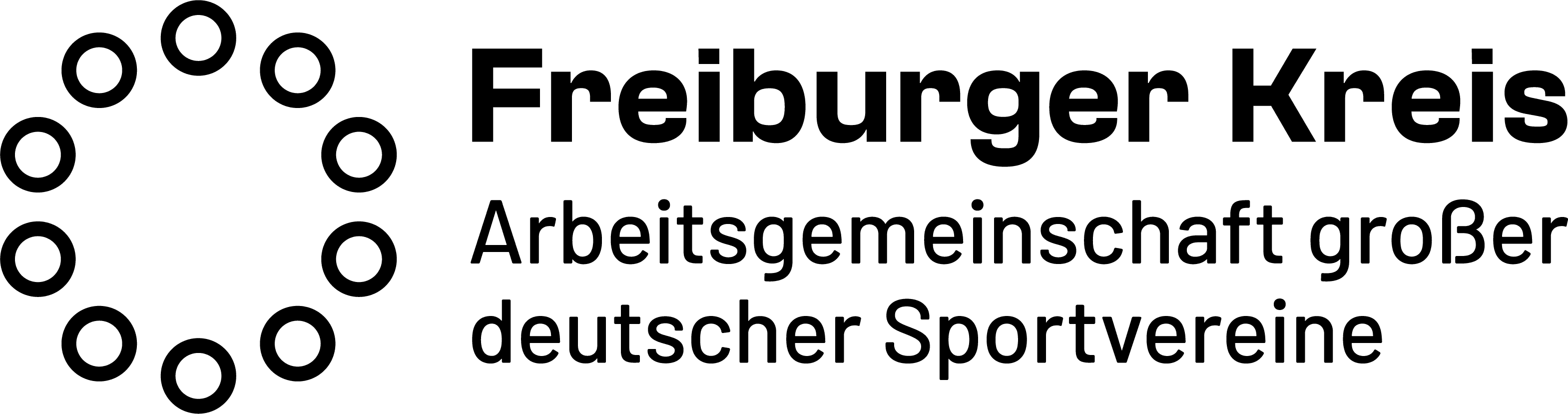 Logo eines Unternehmens in simplistischer, schwarzer Schriftart auf transparentem Hintergrund.