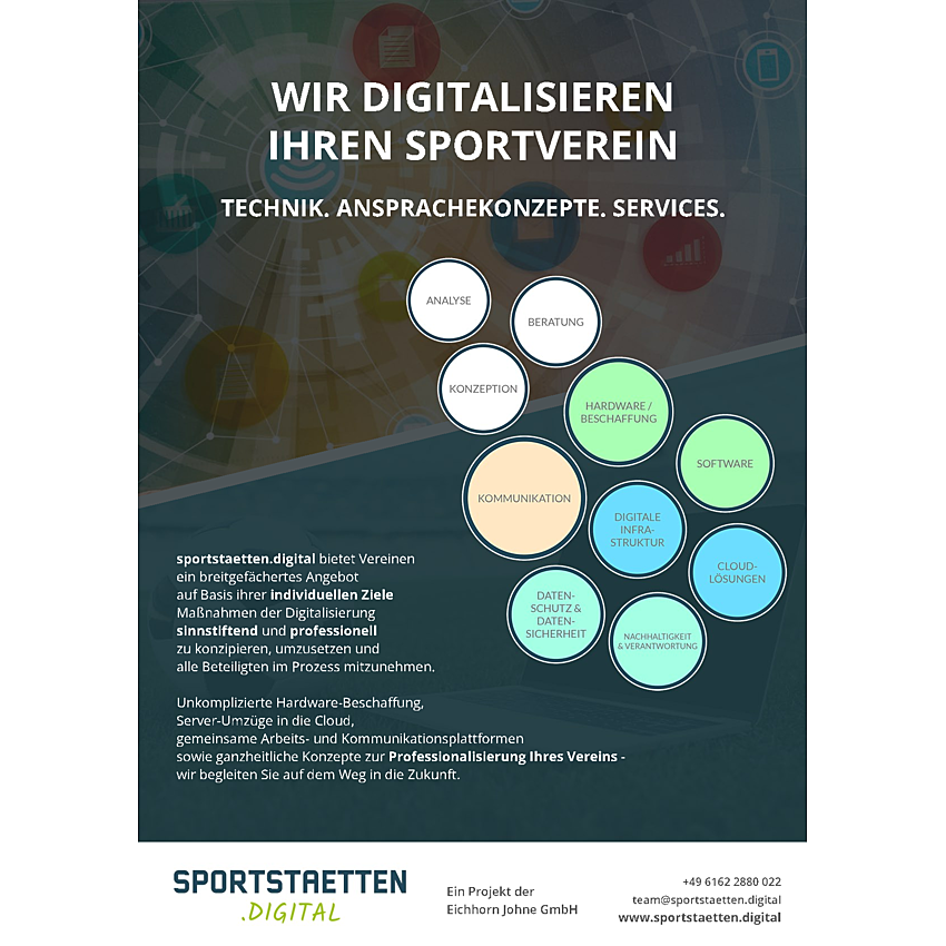 Sportstätten Digital