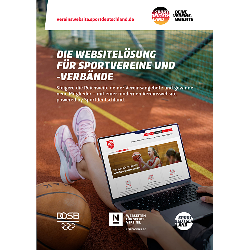 Sportdeutschland – Deine Vereinswebsite