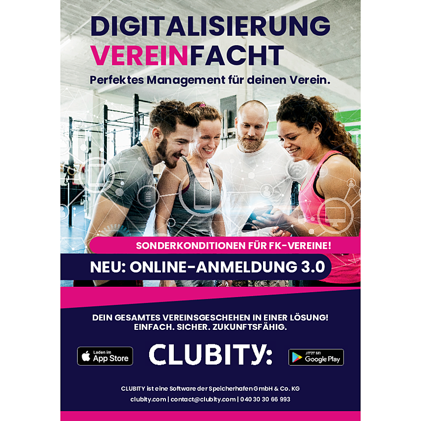 CLUBITY-Online-Anmeldung 3.0