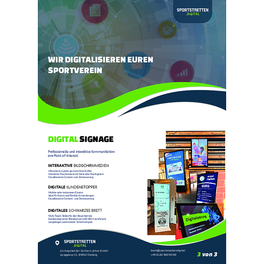 sportstaetten.digital – Digital Signage