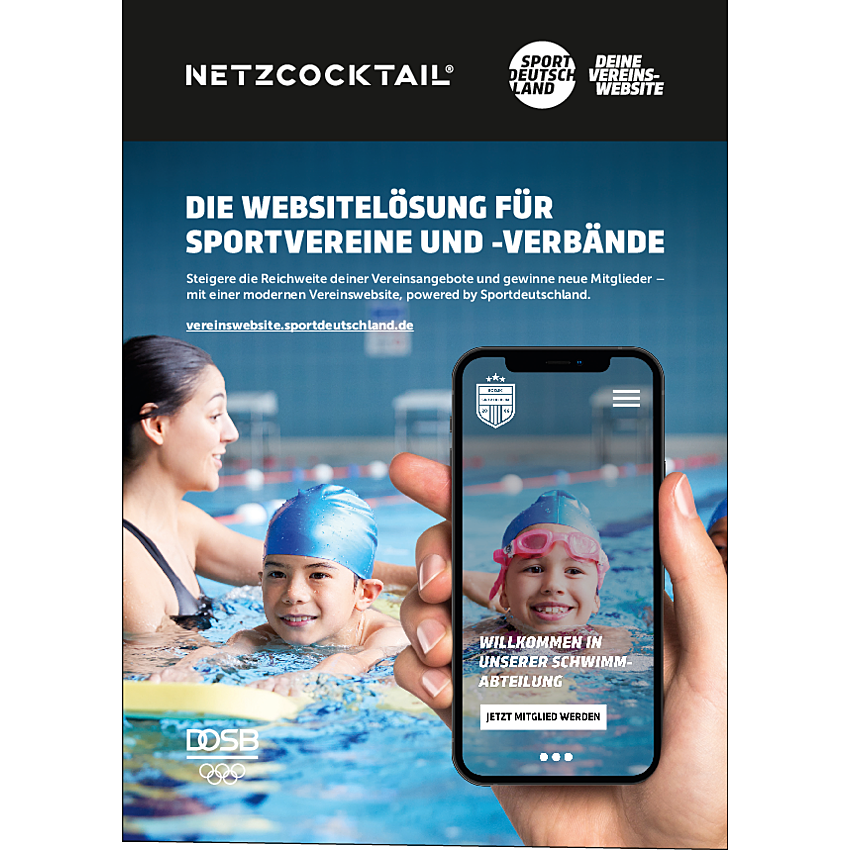 Sportdeutschland – Deine Vereinswebsite